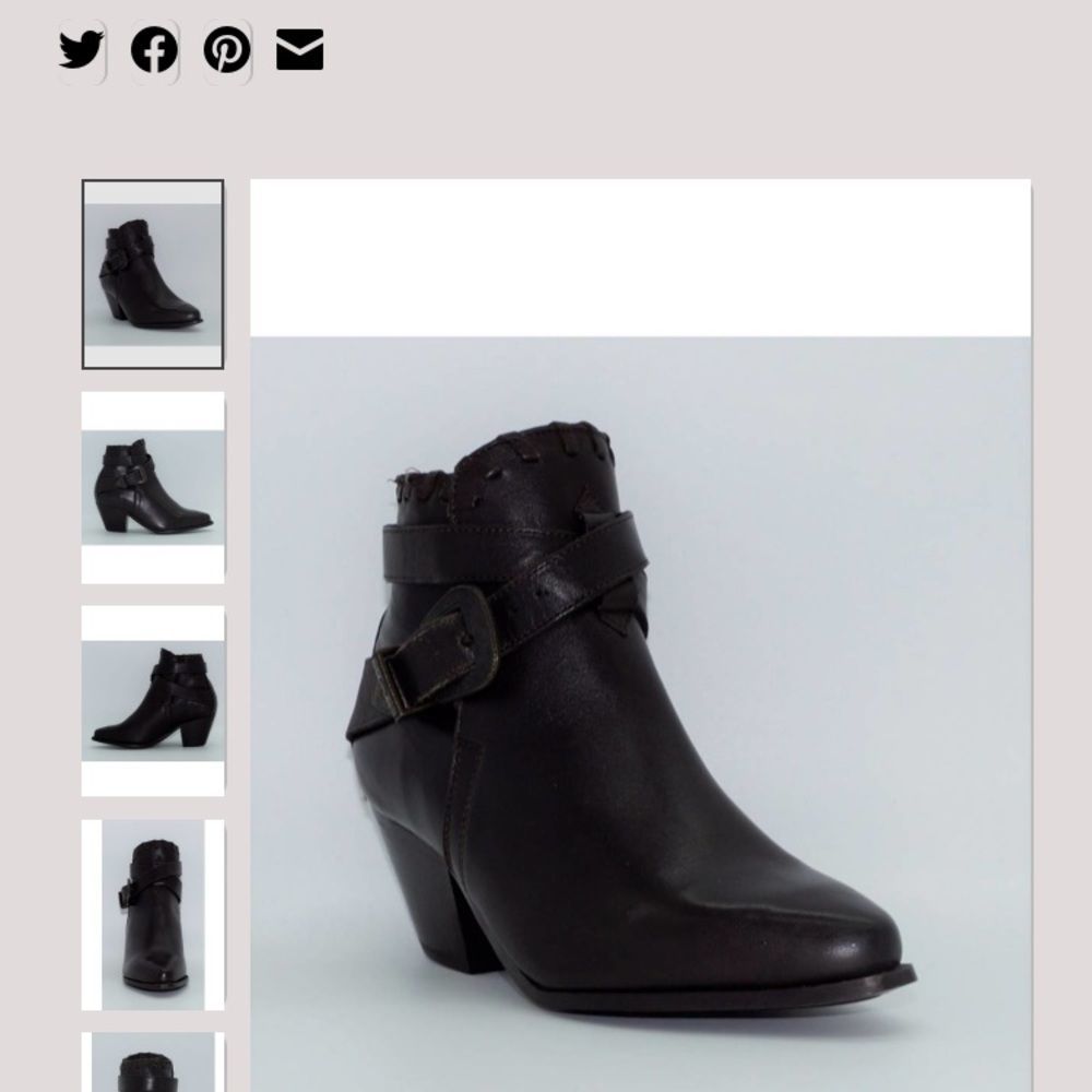 Dingo black leather western booties - Picture 10 of 11